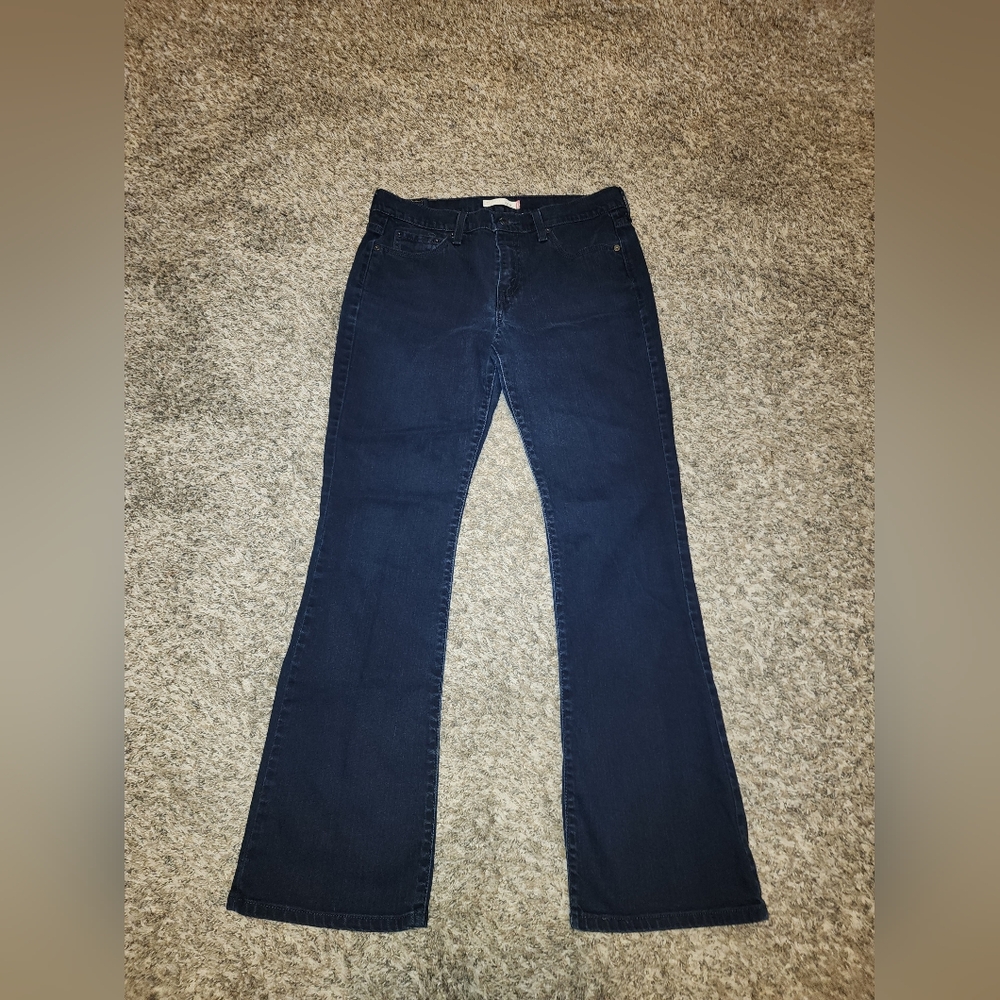 Levi’s 515 Bootcut Jeans Women’s Size 10M Dark Wash Mid Rise Jeans
